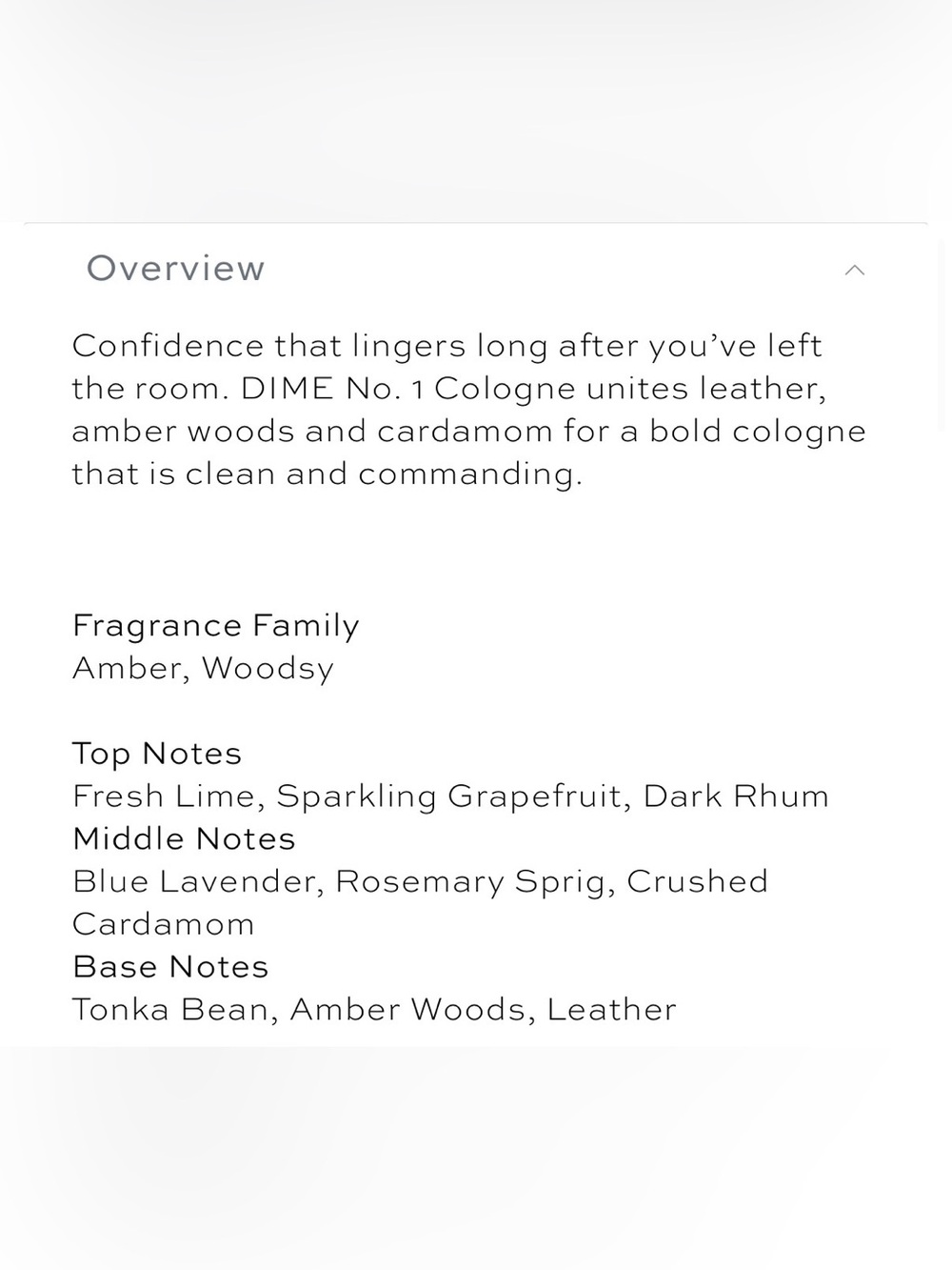 NIB DIME No. 1™ Cologne - Picture 5 of 5